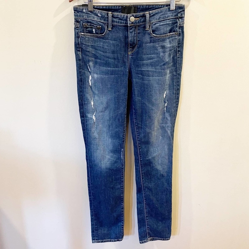 Vince Casey Cuffed Straight Leg Denim Jean Size 26 - Picture 15 of 16